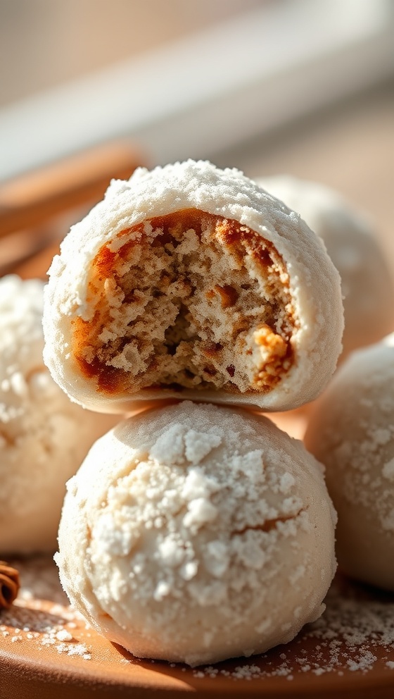Chai Spice Snowball Treats