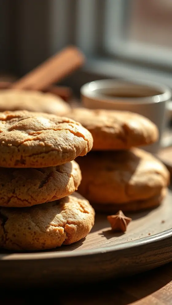 Easy Cinnamon Chai Cookies