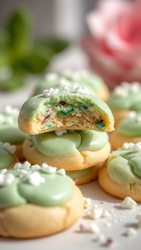 Minty Blossom Cookie Treats