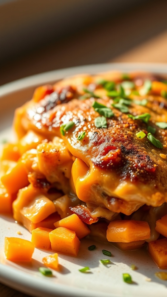 Chicken and Sweet Potato Casserole