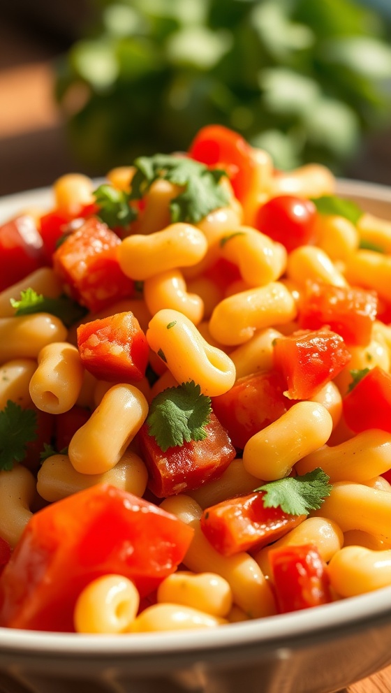 Easy Mexican Macaroni Salad