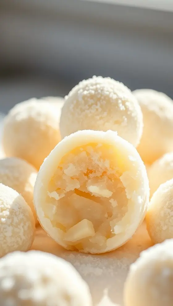 Sweetened Condensed Milk Snowballs
