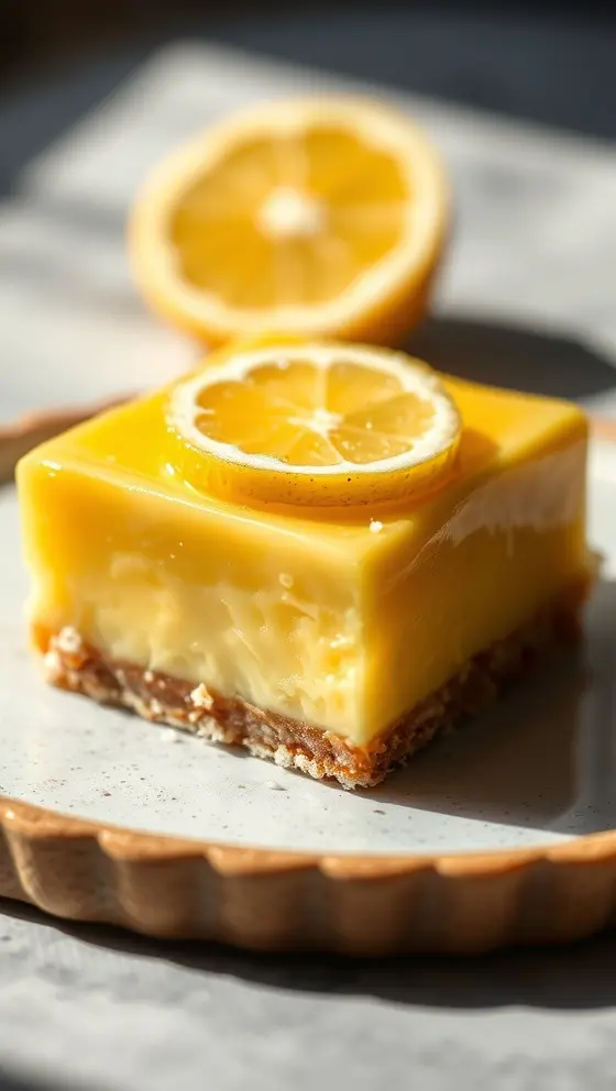 Velvety No-Bake Lemon Tart