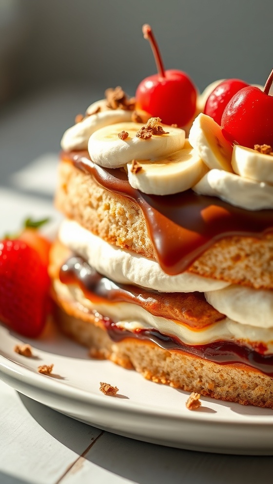 Banana Split Cake