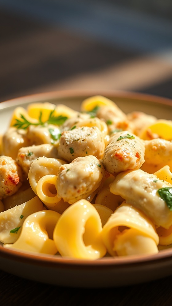Chicken Tortellini Alfredo