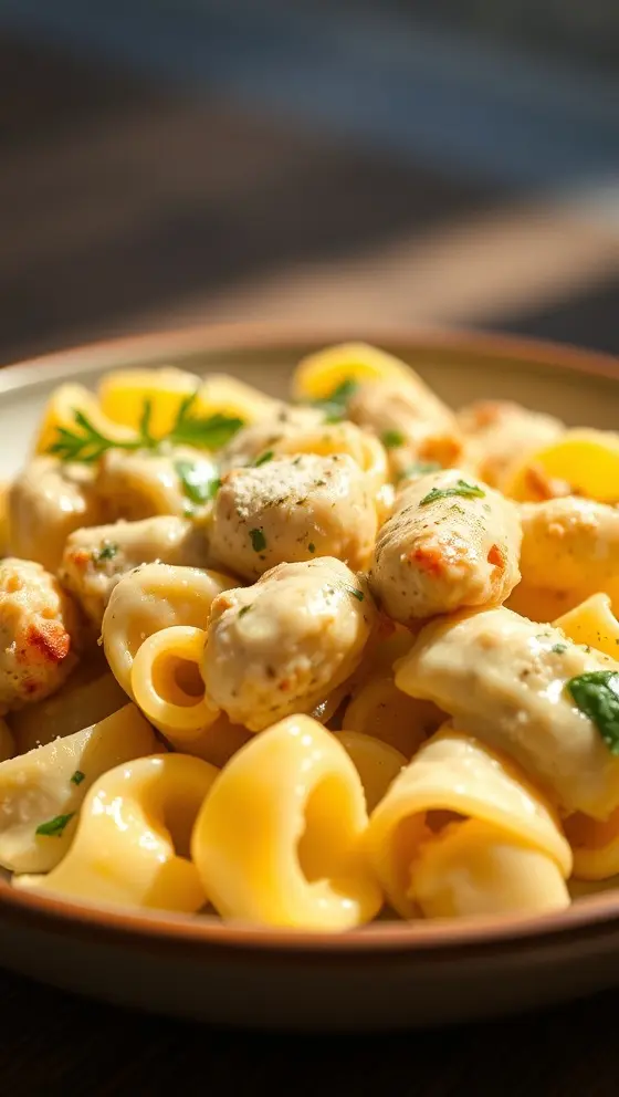 Chicken Tortellini Alfredo