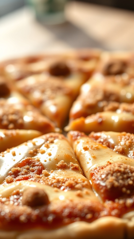 Cinnamon Sugar Pizza